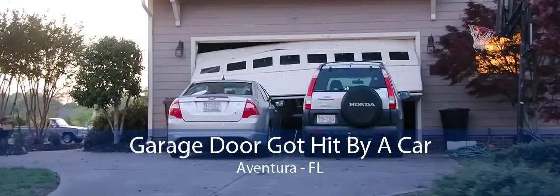 Garage Door Got Hit By A Car Aventura - FL