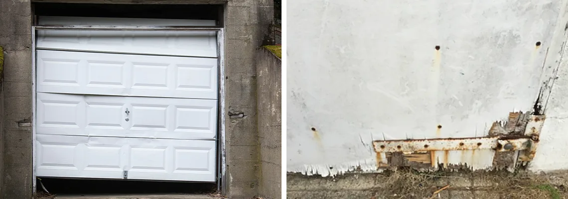 Rotten Commercial Garage Door Repair in Aventura, FL